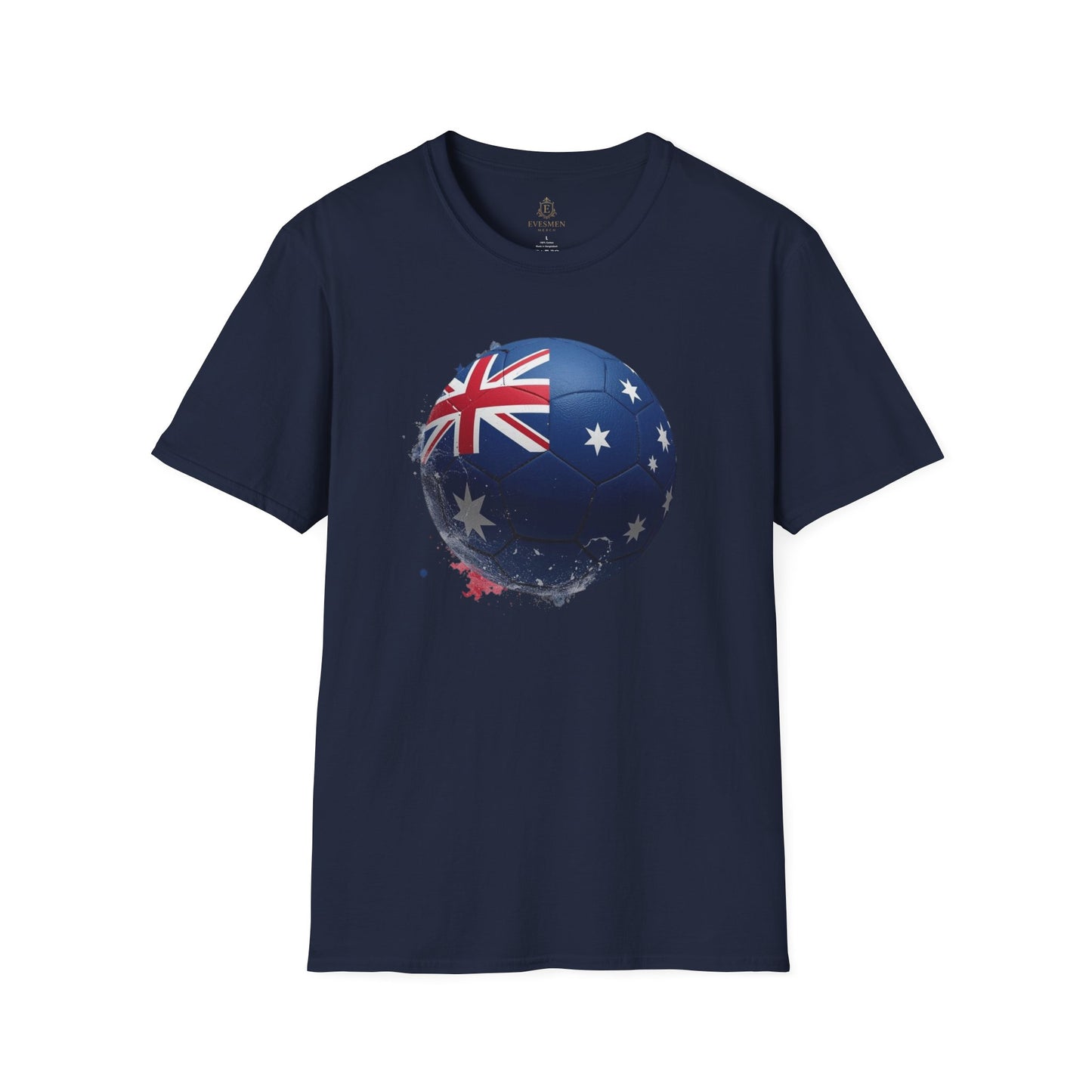 Australia Flag Football T-Shirt — Patriotic Aussie Graphic Tee