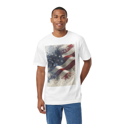 American Flag Vintage Tee Patriotic Classic T-Shirt