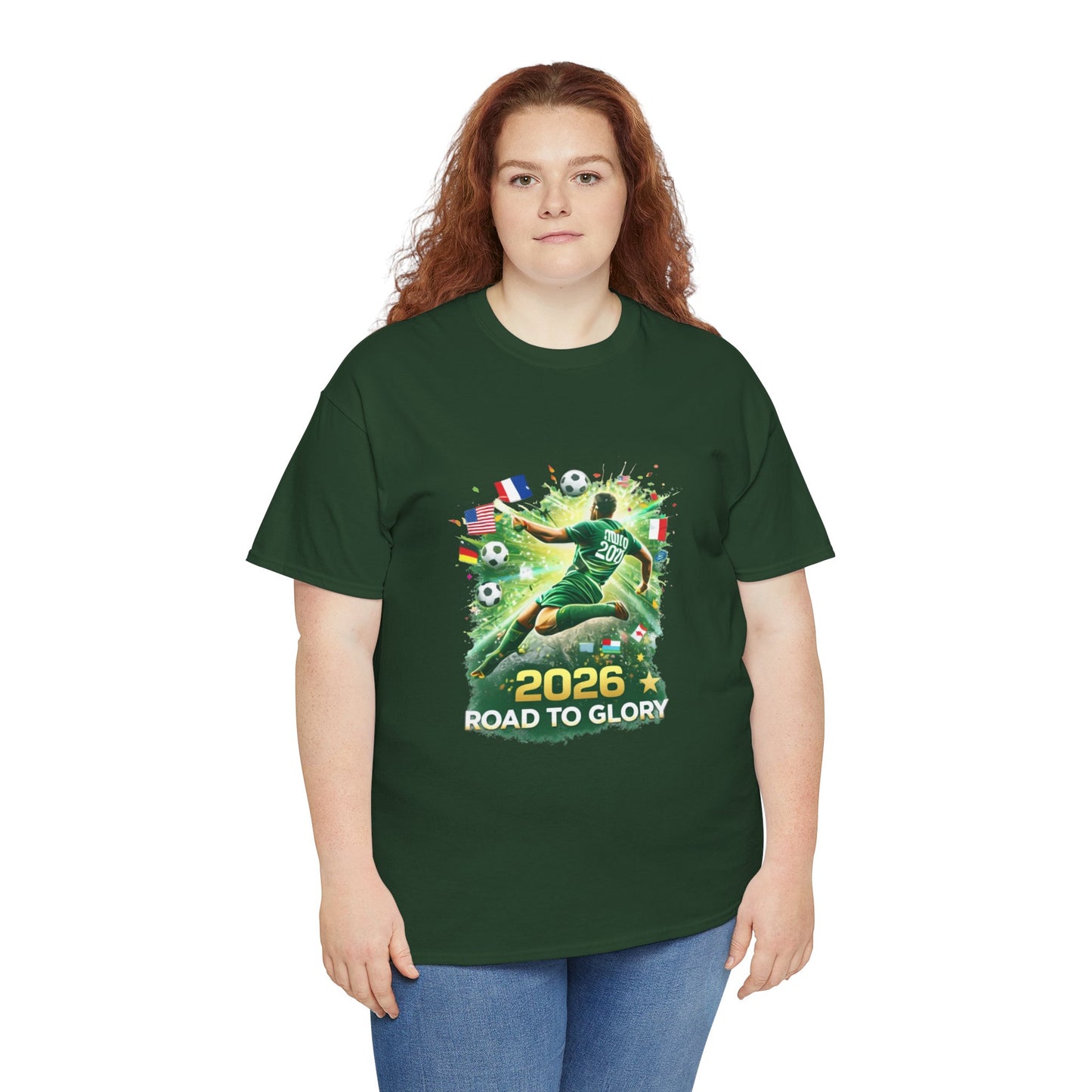 2026 Road to Glory Soccer Match Day T-Shirt Unisex Classic Tee