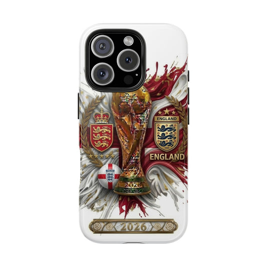 England 2026 Soccer Tough Phone Case – Football Phone Cover