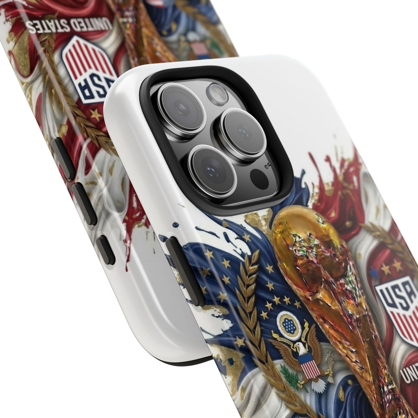 USA Soccer 2026 Tough Phone Protective Case — American Flag Design