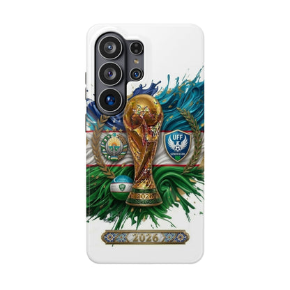 Uzbekistan 2026 Soccer Impact-Resistant Protective Phone Case