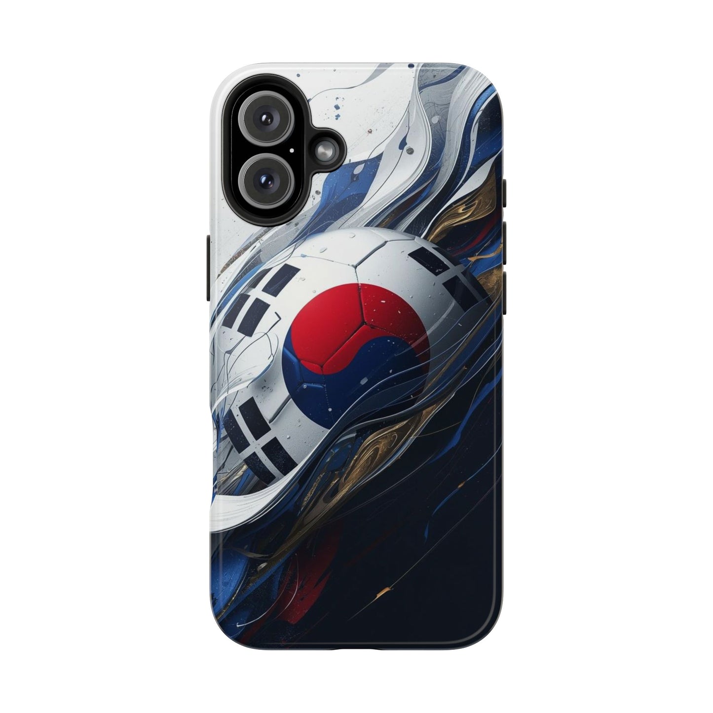 Korean Flag Soccer 2026 Tough Phone Protective Case
