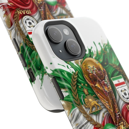 Iran 2026 Soccer Match Day Phone Case — Impact-Resistant Cover