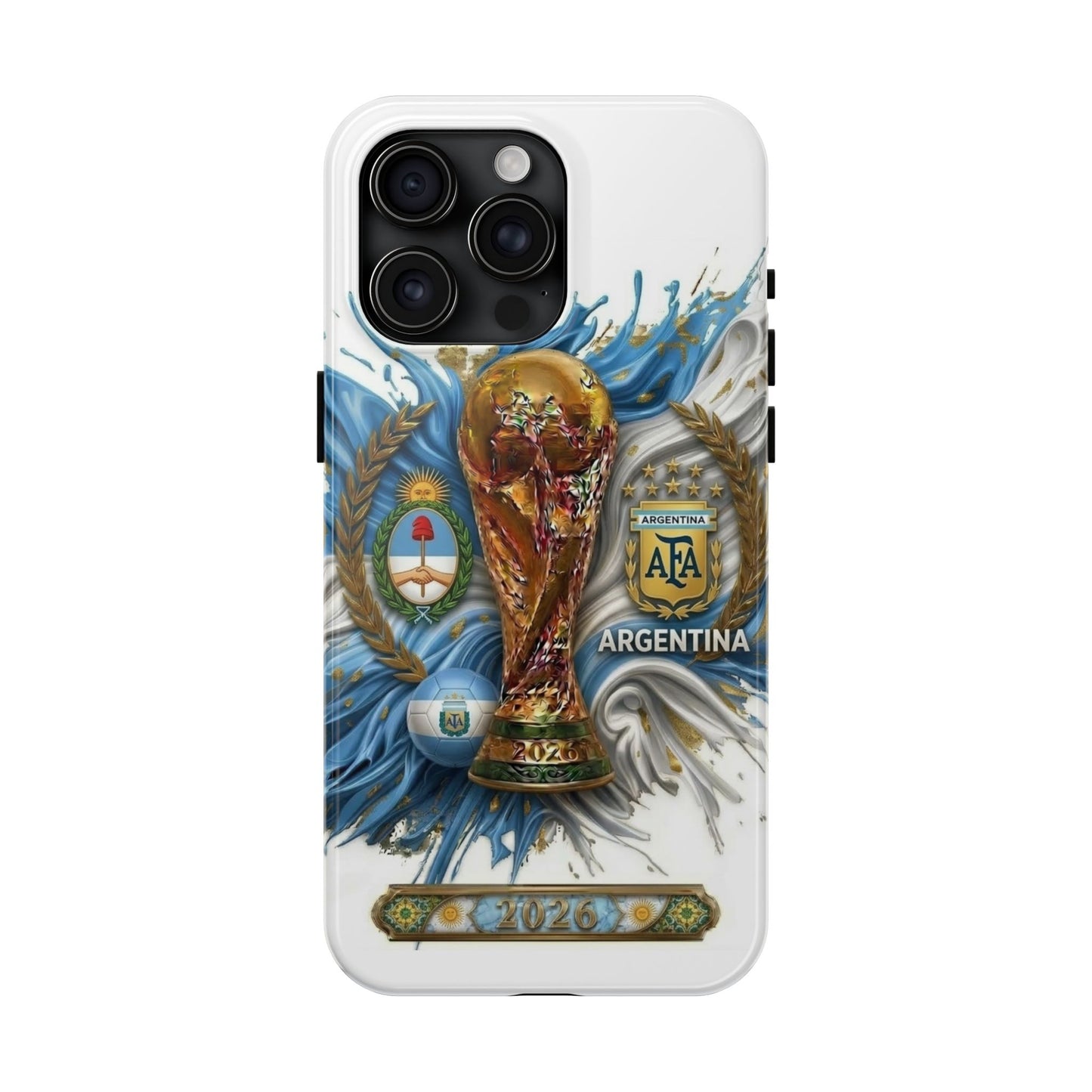 Argentina 2026 Soccer Tough Phone Case — Fan Protective Cover