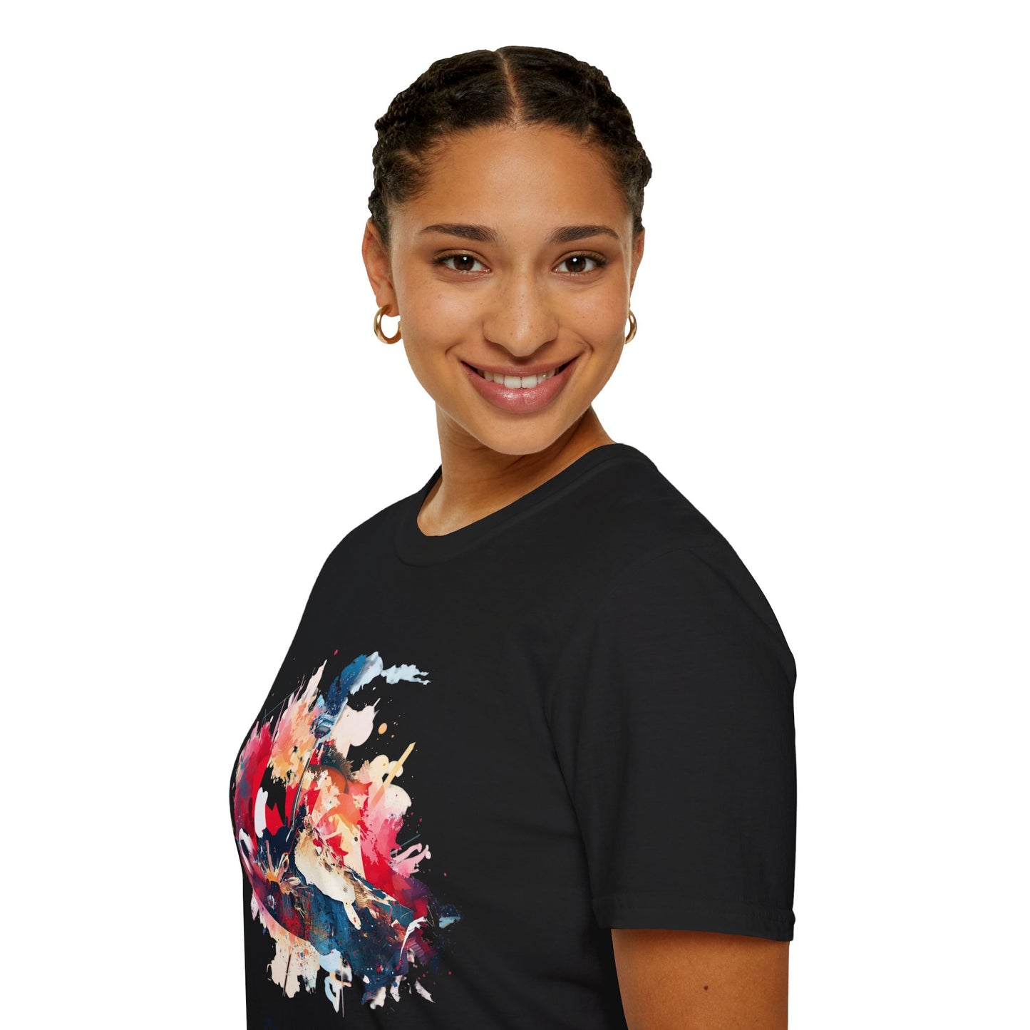 Canada Soccer Match Day T-Shirt - Artistic Canadian Flag Skyline Tee