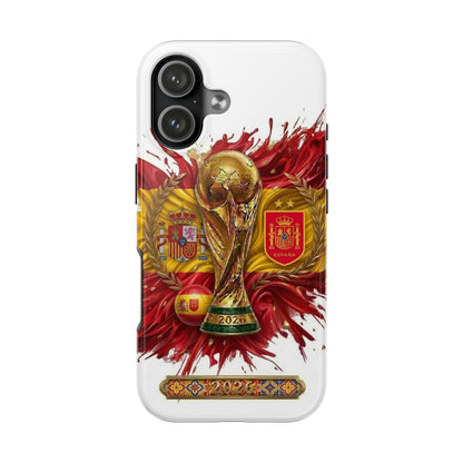 Spain Soccer 2026 Football Tough Phone Protective Case