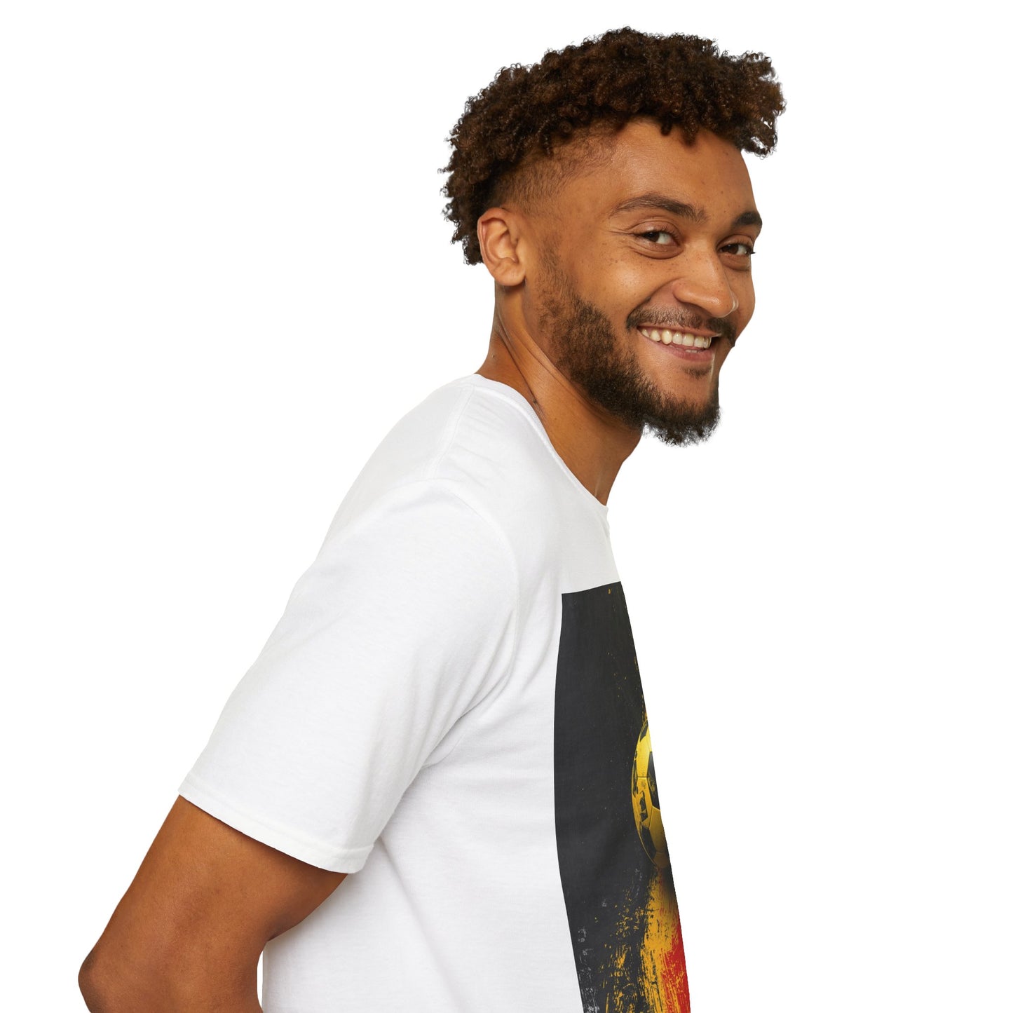 Belgium Flag Abstract Grunge T‑Shirt Red Devils Soccer Graphic Tee