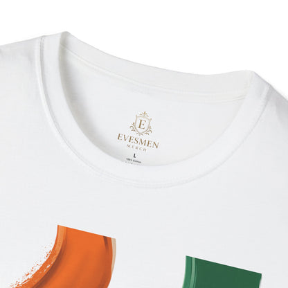 Ivory Coast Flag Football Pride T-shirt St. Paul's Cathedral Abidjan Graphic Tee