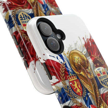 Norway 2026 Soccer Football Protective Phone Case Impact-Resistant