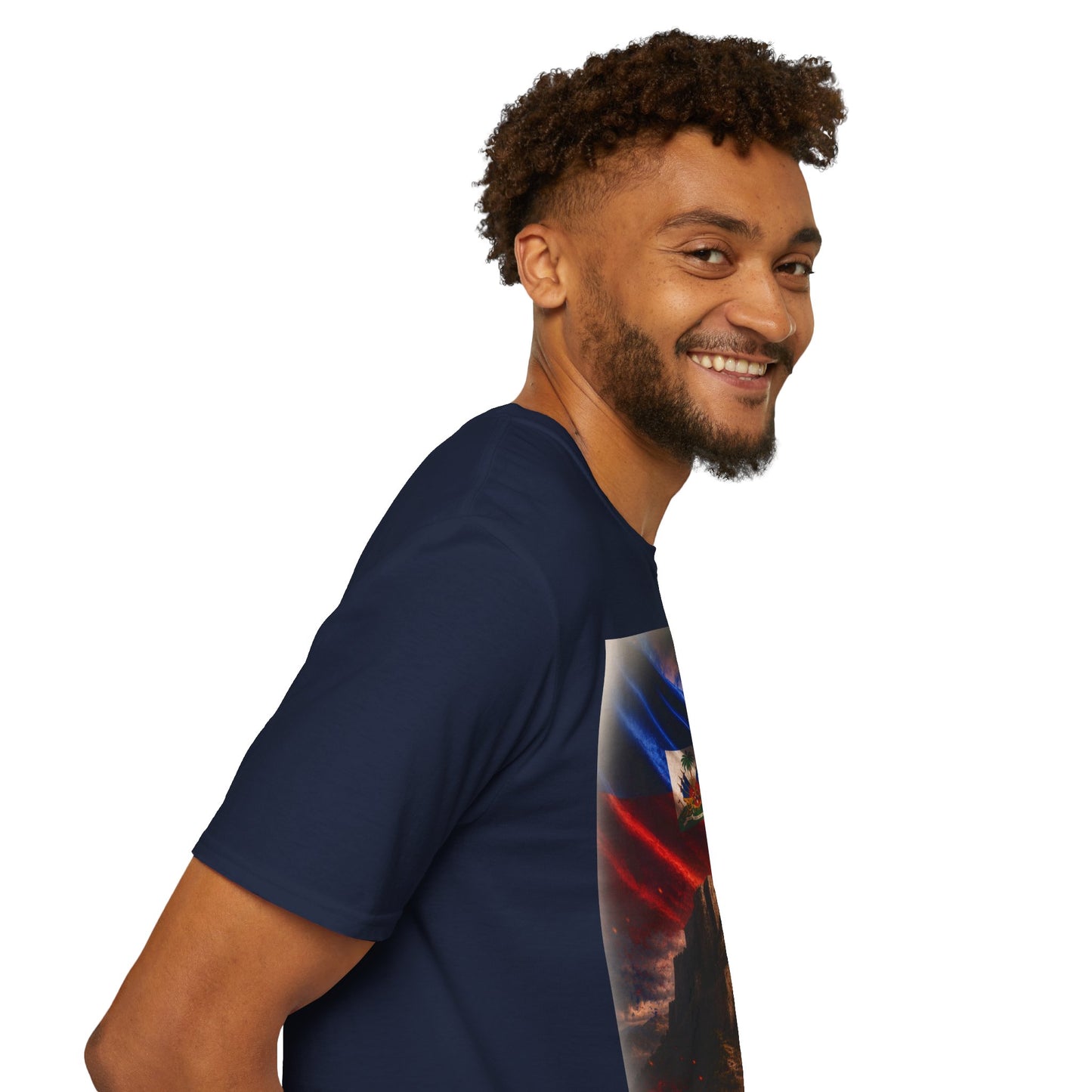 Haiti Football Flag T‑Shirt — 2026 Soccer Tribute Fan Tee