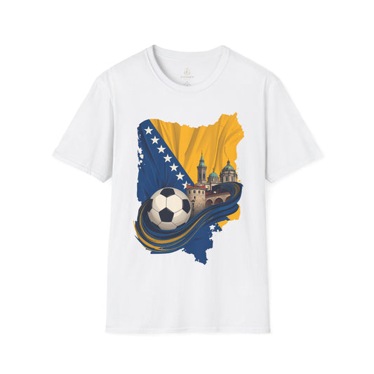 Bosnia Soccer T-Shirt — Bosnia & Herzegovina Football Fan Tee