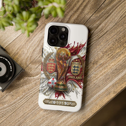 England 2026 Soccer Tough Phone Case – Football Phone Cover